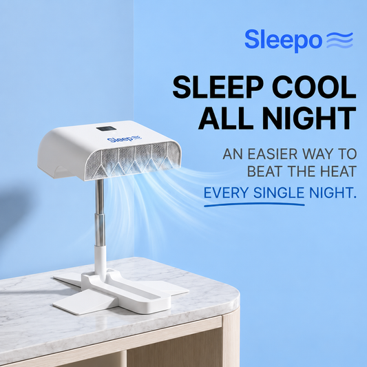 Sleepo™ Bed Cooling Fan